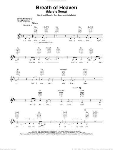 Breath Of Heaven (Mary's Song)
