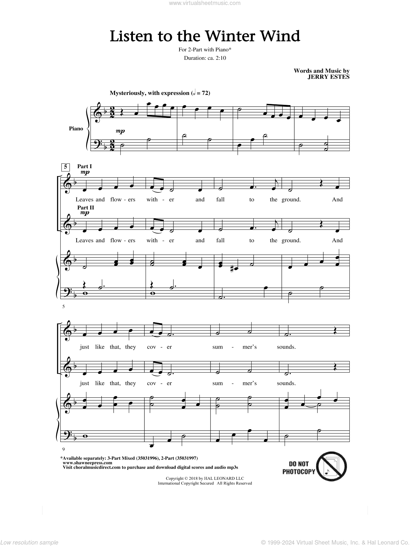 Listen To The Winter Wind