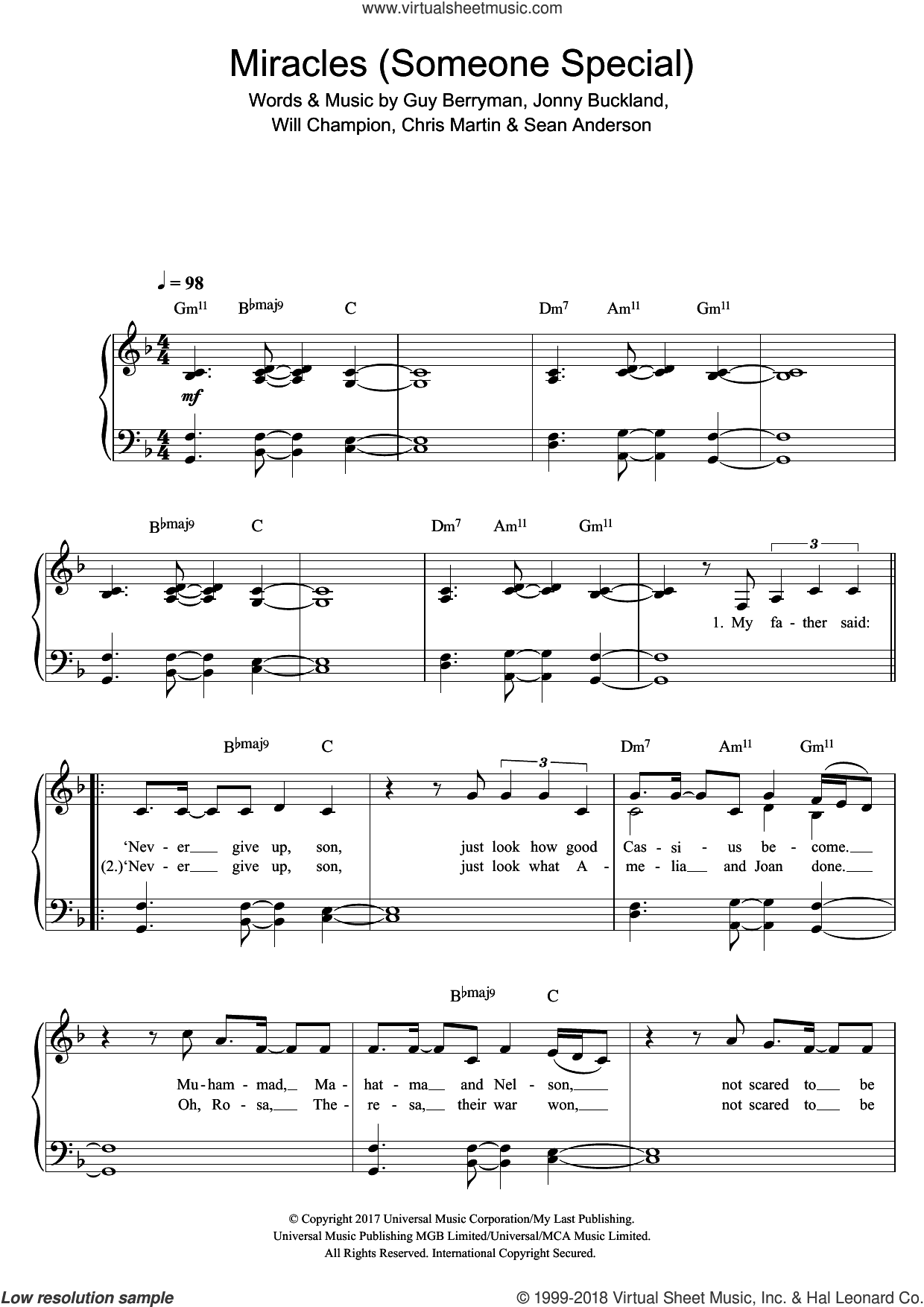 Miracles (Someone Special) (featuring Big Sean)
