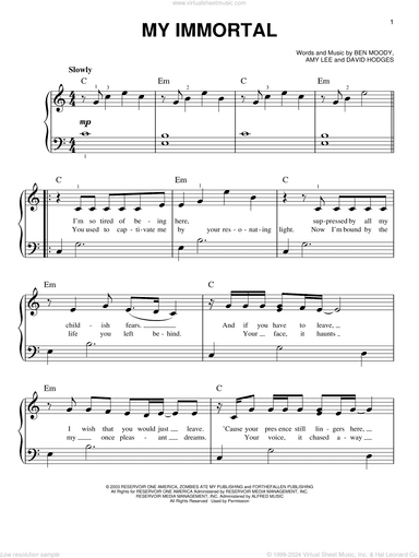 My Immortal