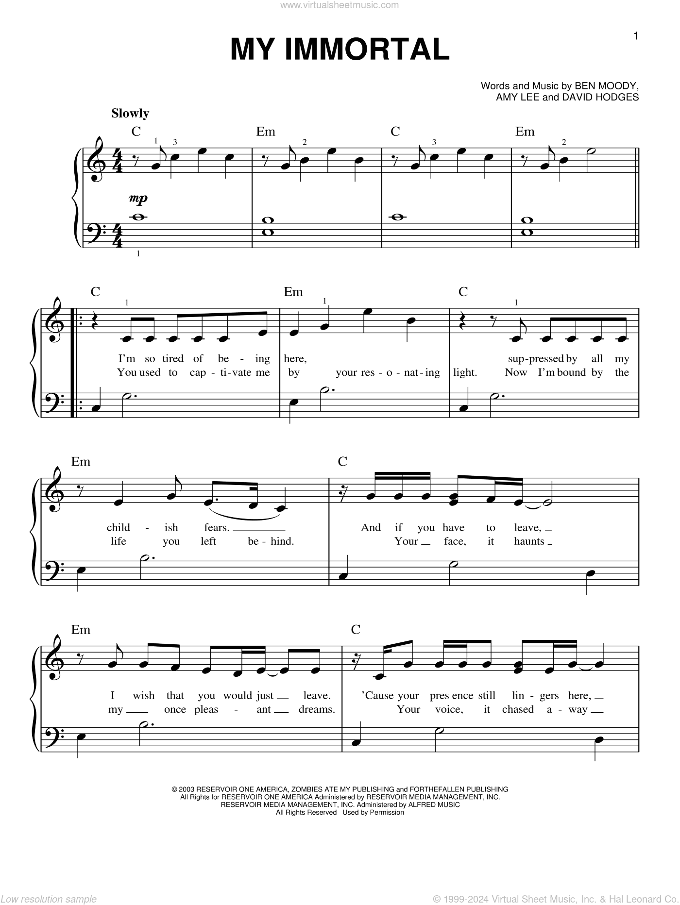 My Immortal