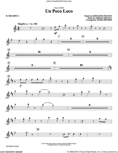 Un Poco Loco (from Coco) (arr. Mark Brymer)