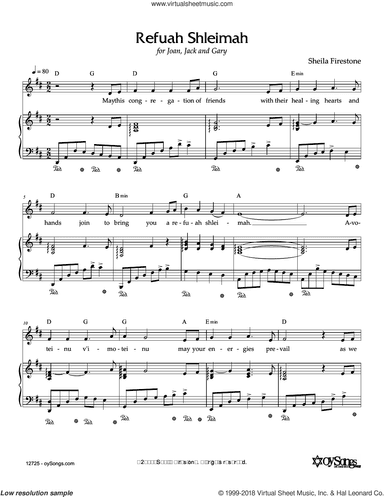Refuah Shleimah Healing Song