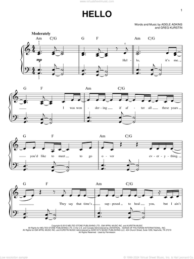 Hello, (beginner)