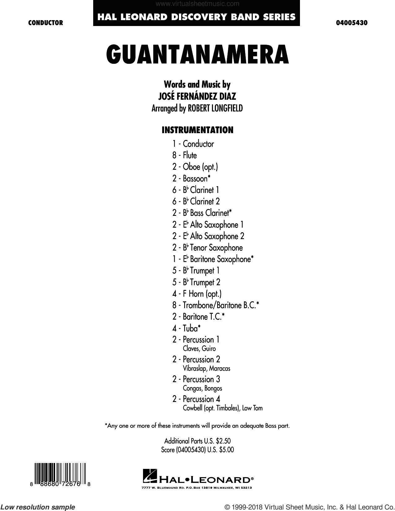 Guantanamera (COMPLETE)