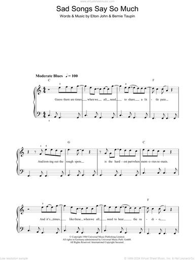 Sad Songs (Say So Much)