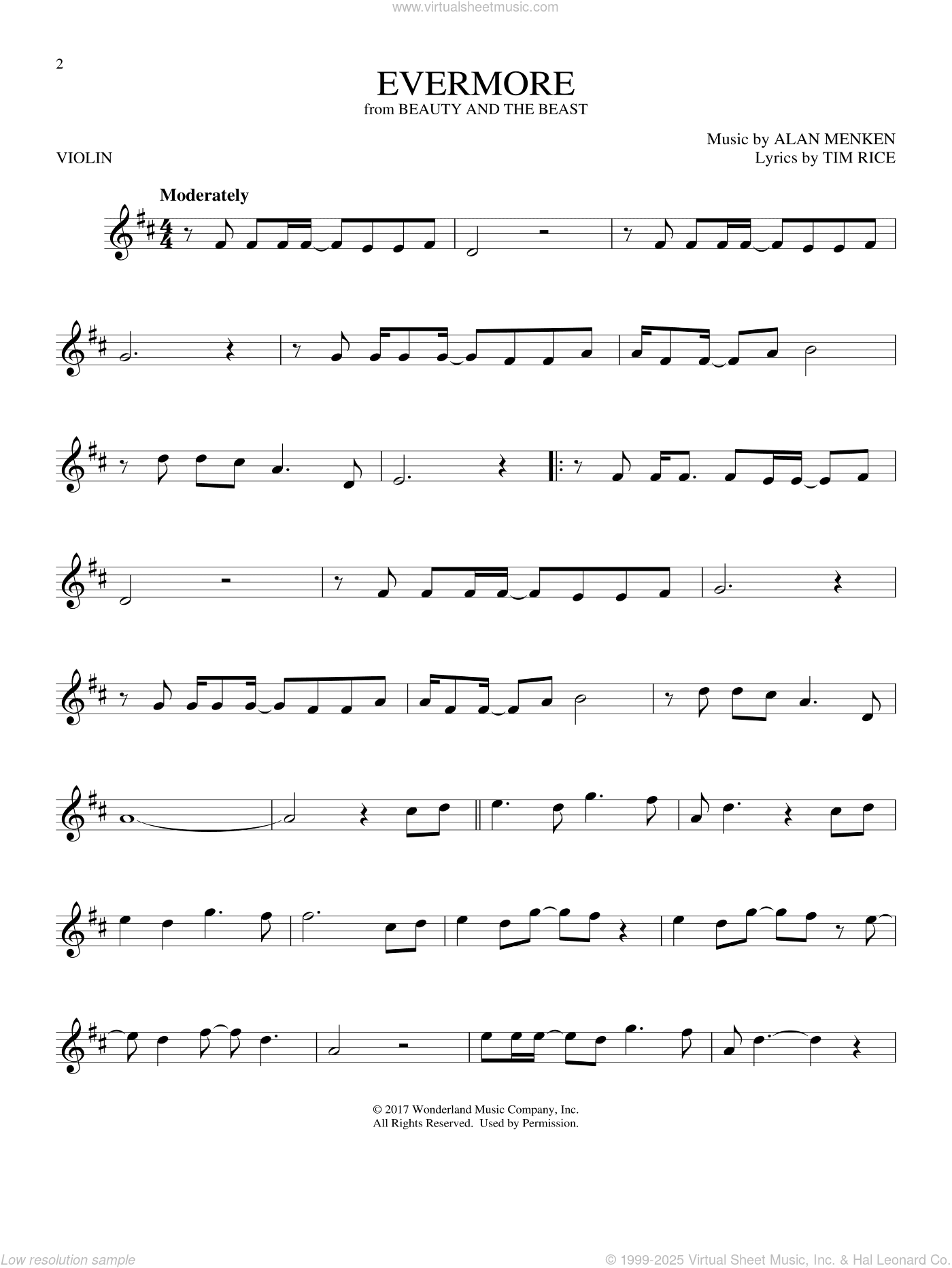 Evermore (from Beauty And The Beast)