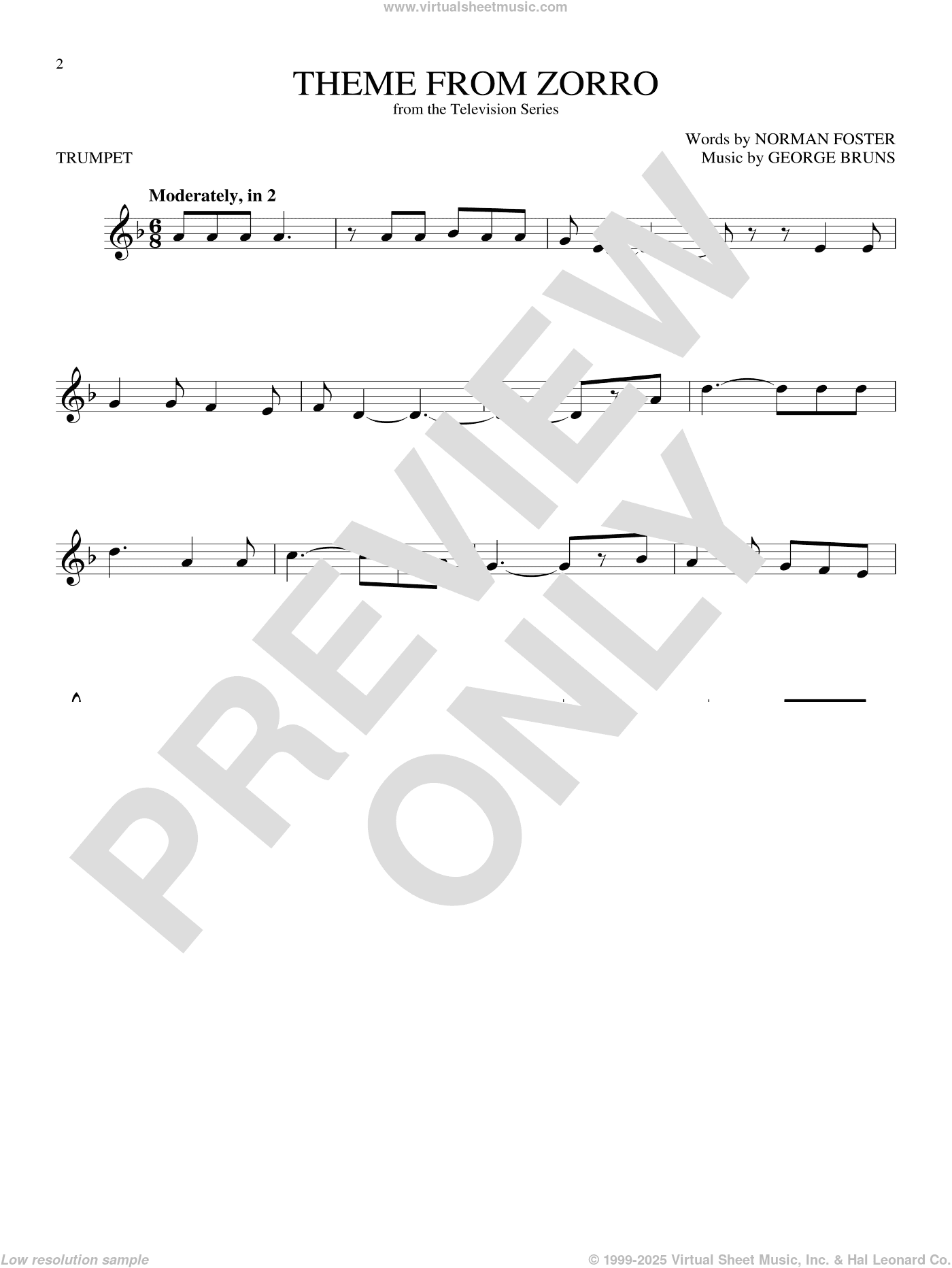 Theme From Zorro