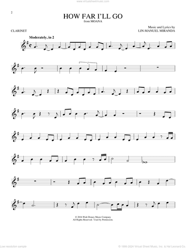 How Far I'll Go (from Moana)