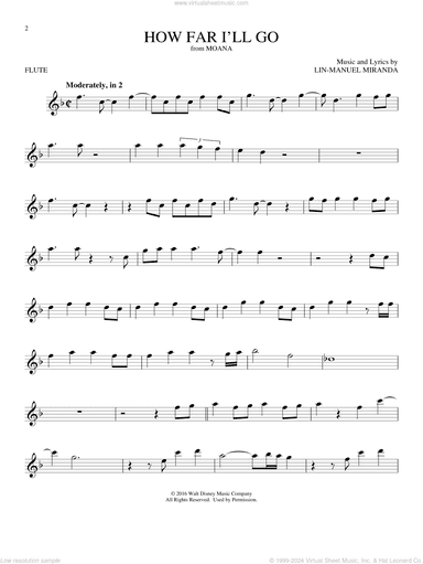 How Far I'll Go (from Moana)