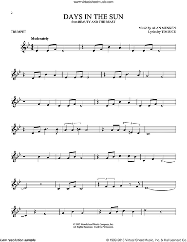 Days In The Sun (from Beauty And The Beast)
