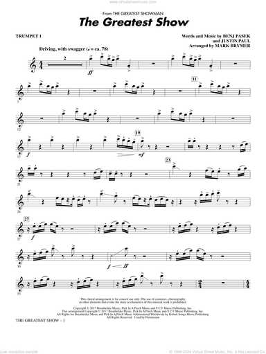 The Greatest Show (arr. Mark Brymer)