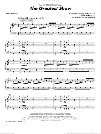 The Greatest Show (arr. Mark Brymer)