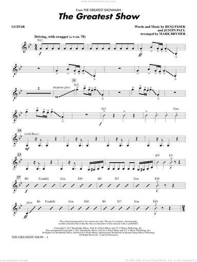 The Greatest Show (arr. Mark Brymer)