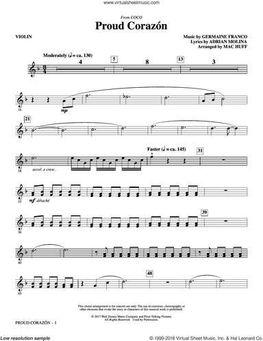 Proud Corazon (from Coco) (arr. Mac Huff)