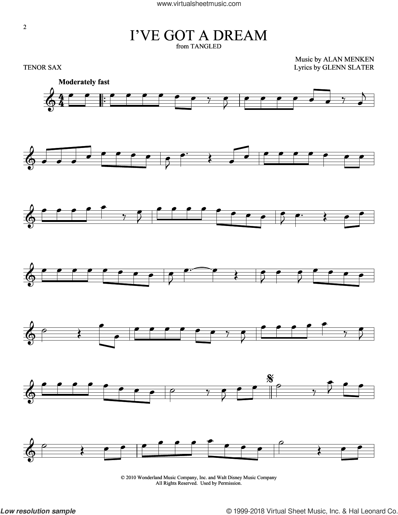 I've Got A Dream (from Tangled)