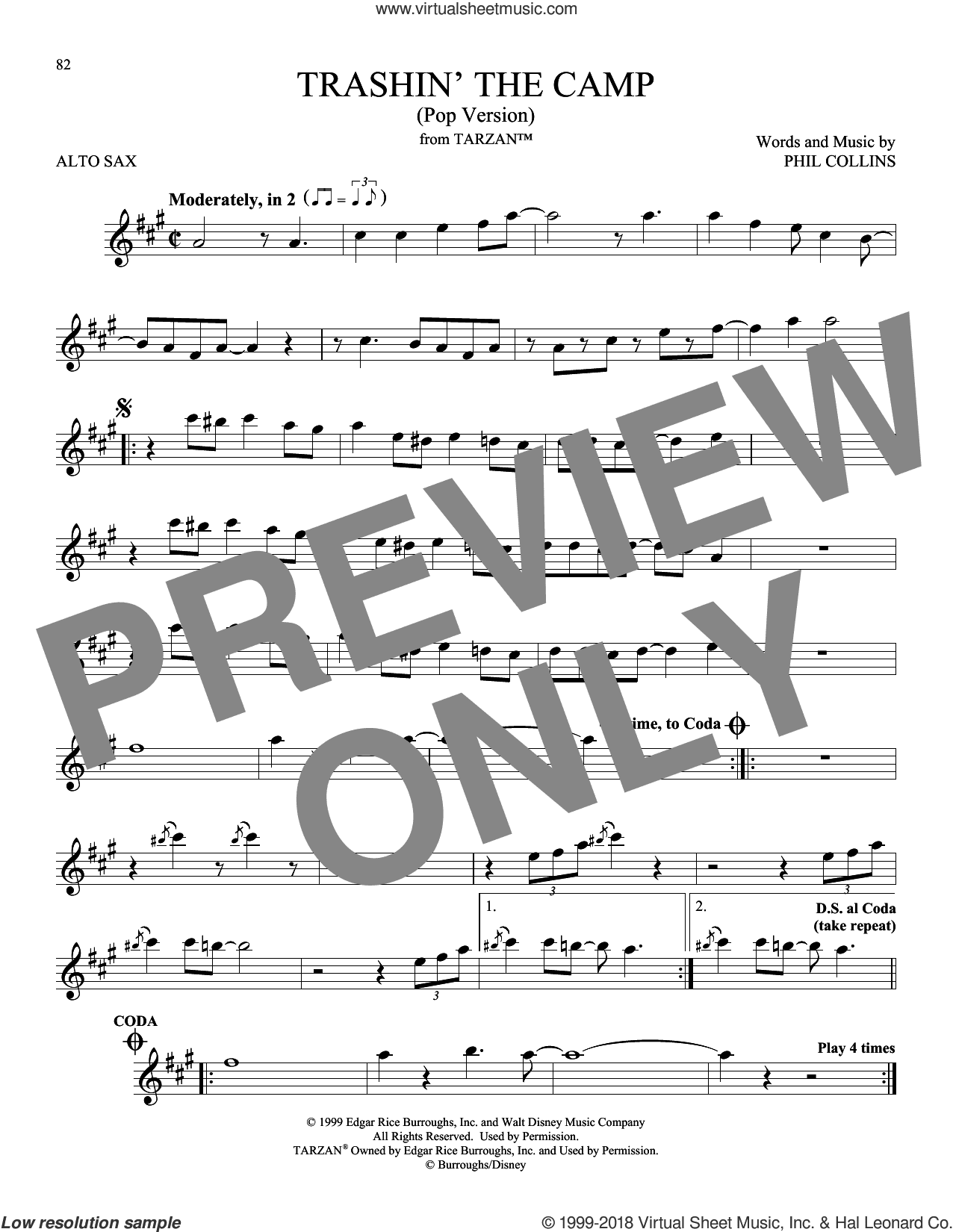 Trashin' The Camp (Pop Version) (from Tarzan)