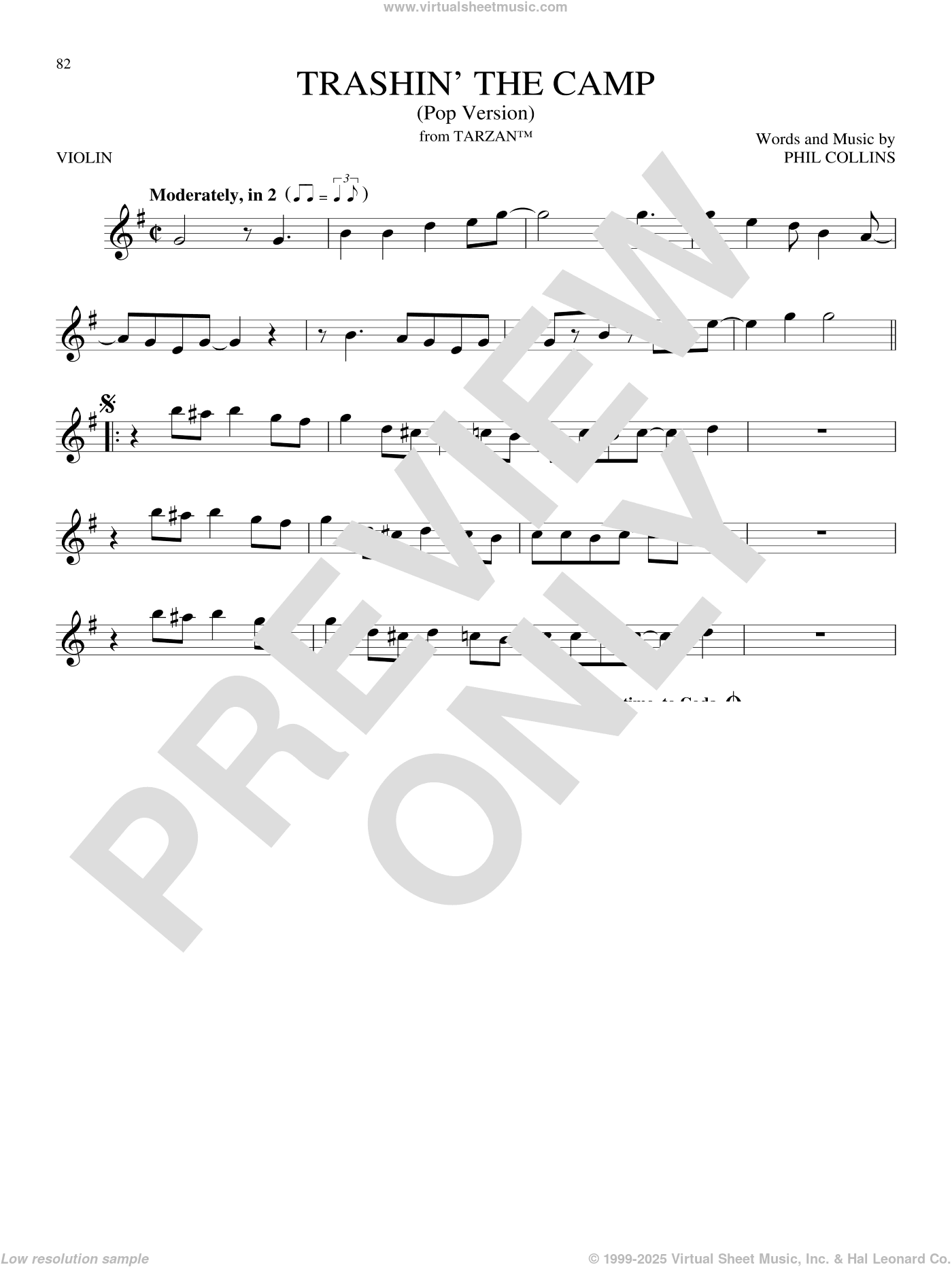 Trashin' The Camp (Pop Version) (from Tarzan)