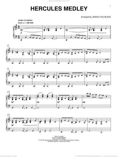 Hercules Medley (arr. Jason Lyle Black)