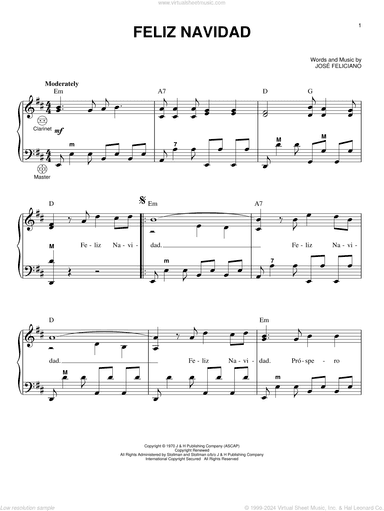 Feliz Navidad (arr. Gary Meisner)