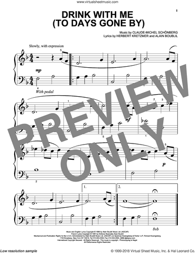Drink With Me (To Days Gone By), (beginner)