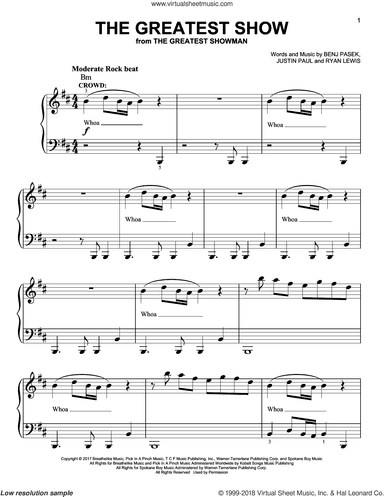 The Greatest Show (from The Greatest Showman)