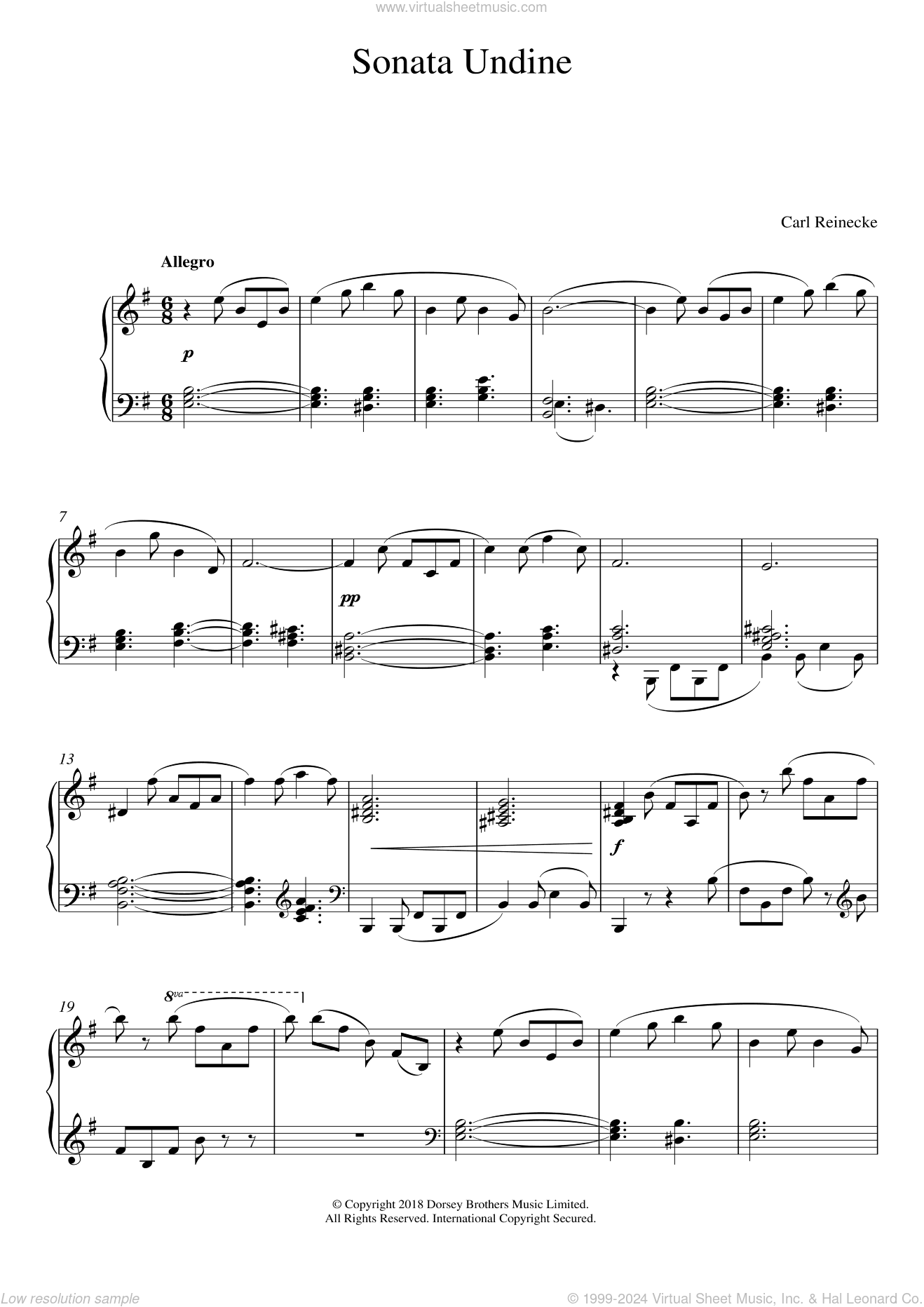 Sonata Undine Op. 167