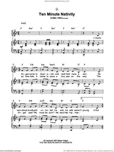 Song Two (from The Ten Minute Nativity)