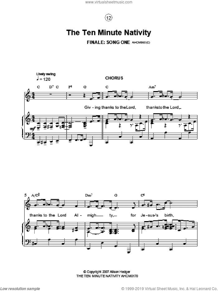 Finale (from The Ten Minute Nativity)