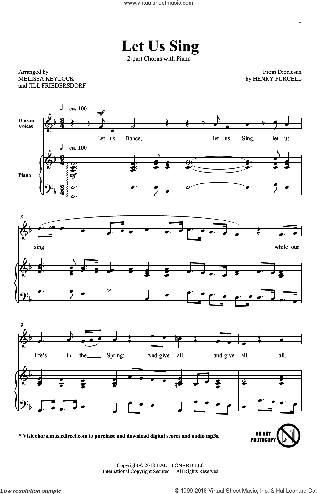 Let Us Sing