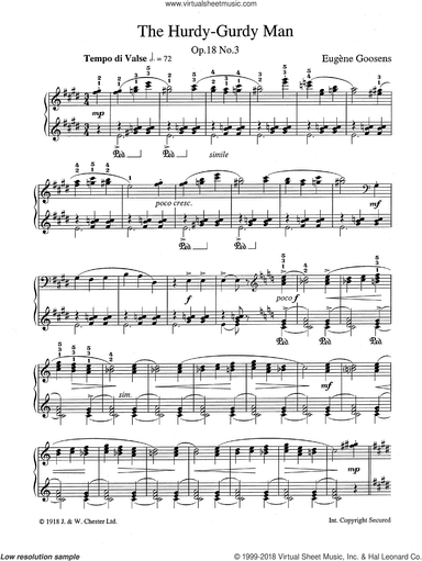 Kaleidoscope, Op.18: The Hurdy-Gurdy Man