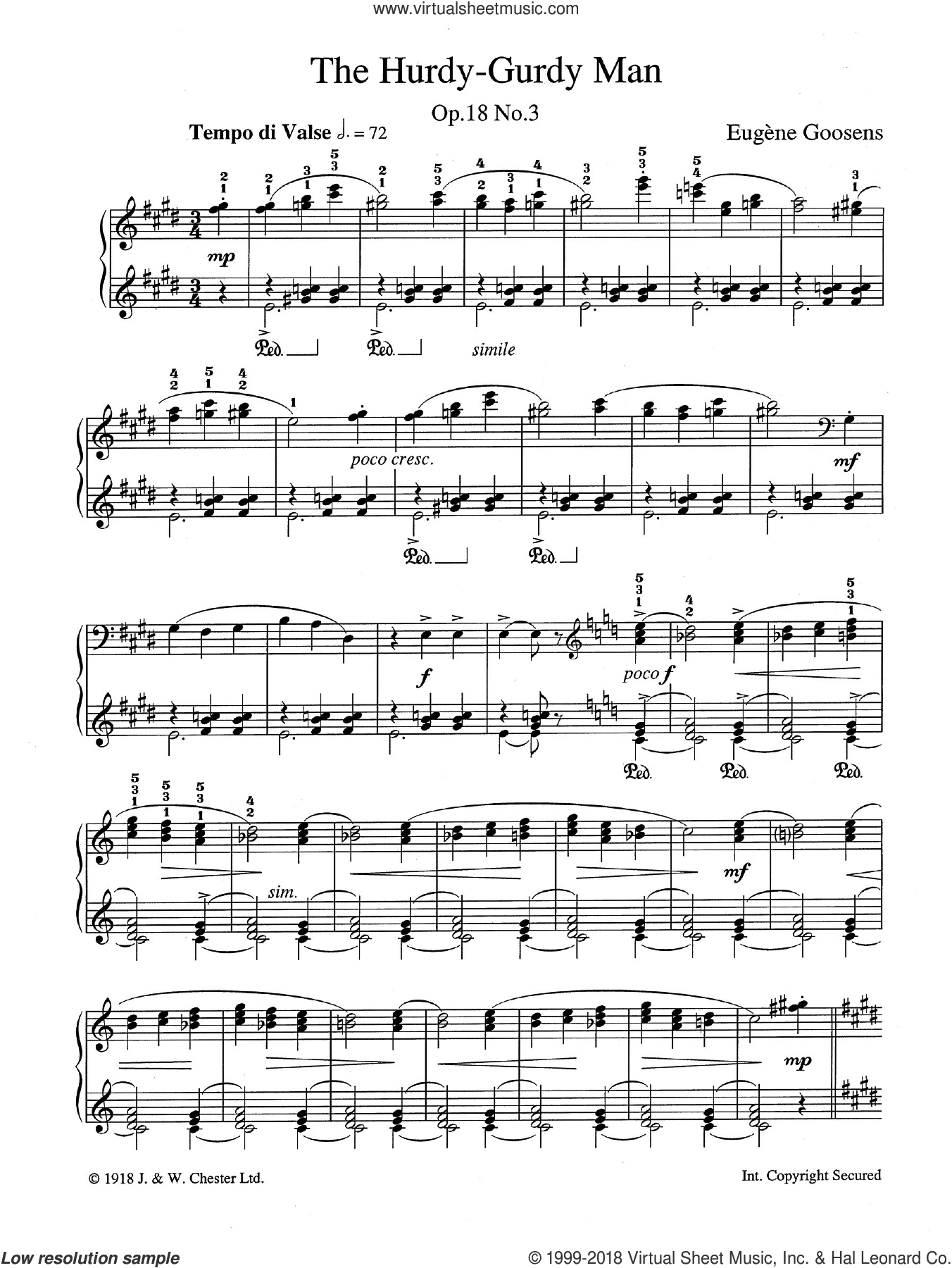 Kaleidoscope, Op.18: The Hurdy-Gurdy Man