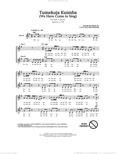 Tumekuja Kuimba (We Have Come To Sing!)