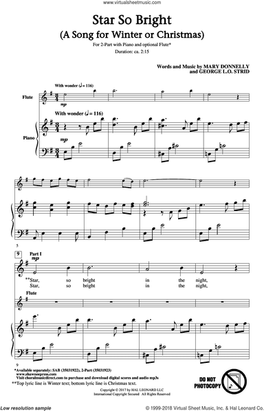 Star So Bright (A Song For Winter Or Christmas)