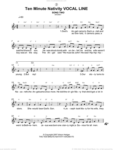 Song Two (from The Ten Minute Nativity)