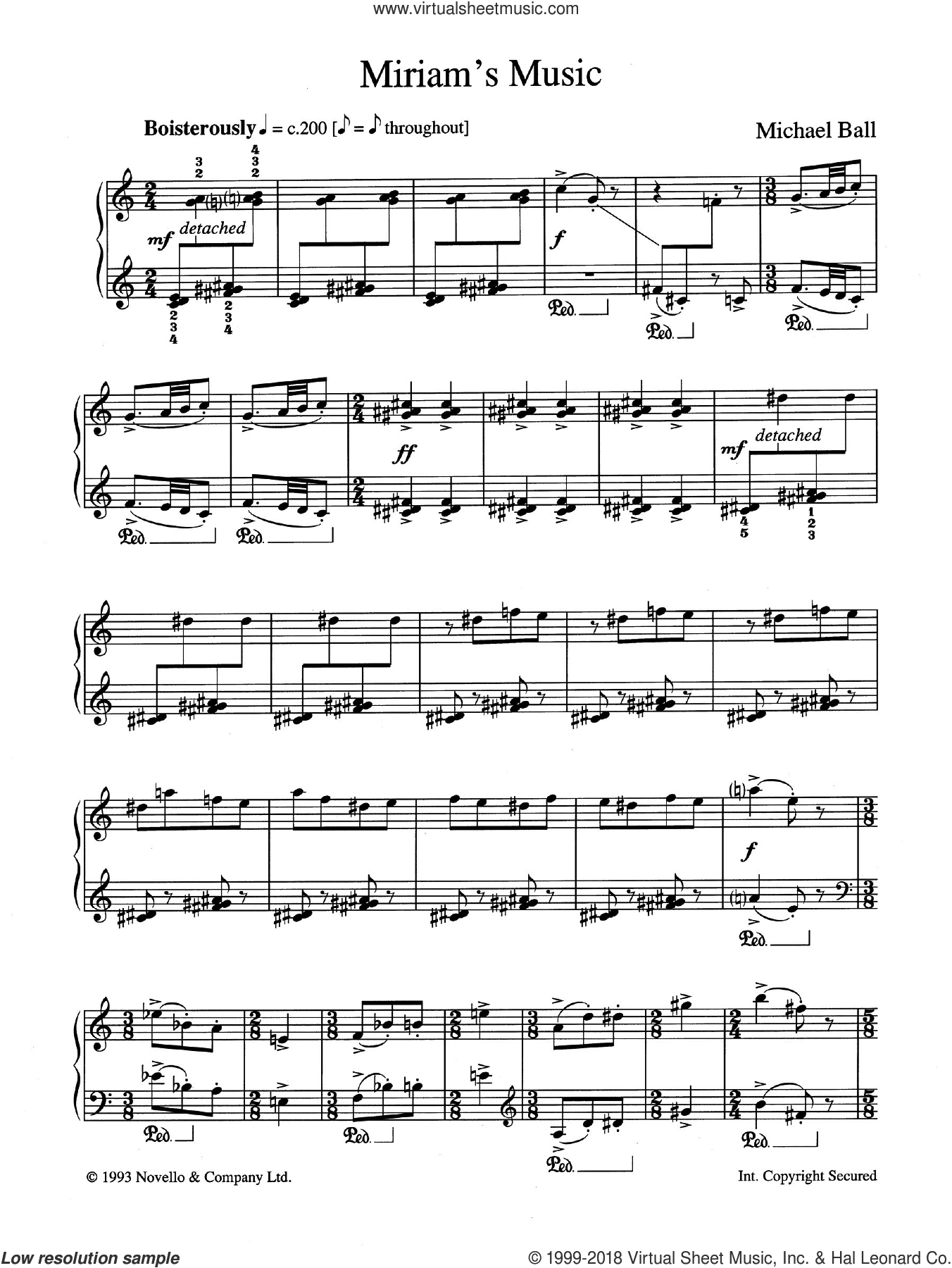 Miriam's Music