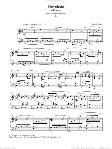 Novelette In C Major, I