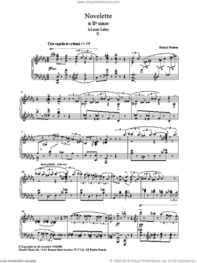 Novelette In Bb Minor, II