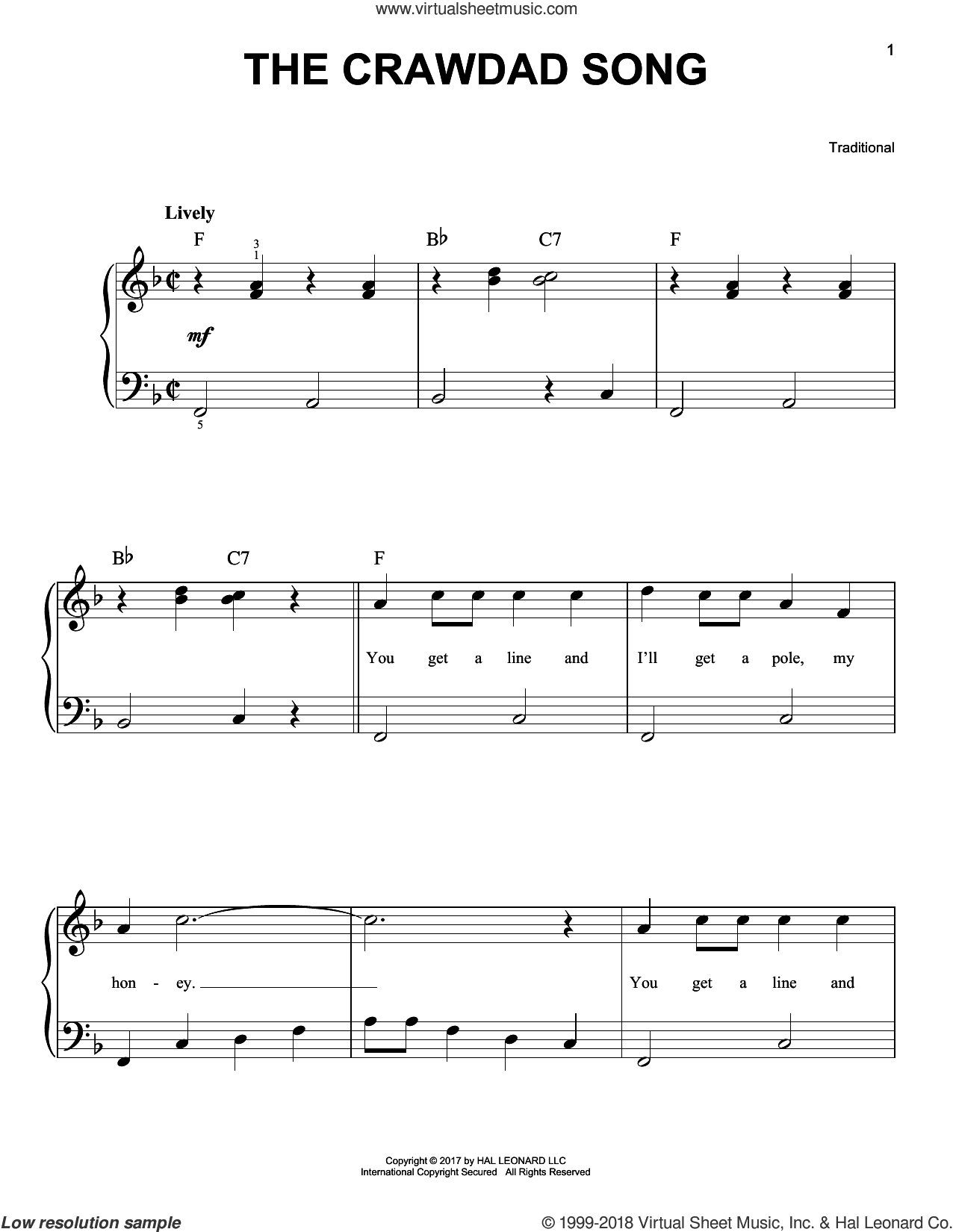 The Crawdad Song