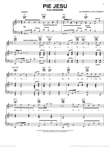 Pie Jesu (from Requiem)