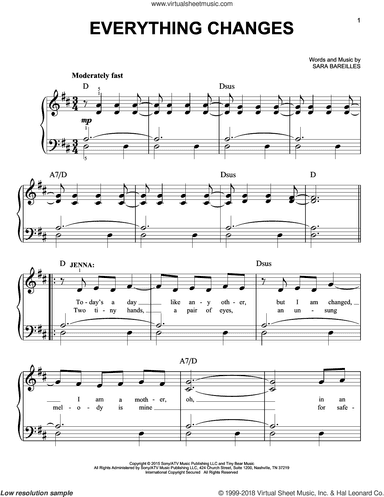 Everything Changes (from Waitress The Musical)