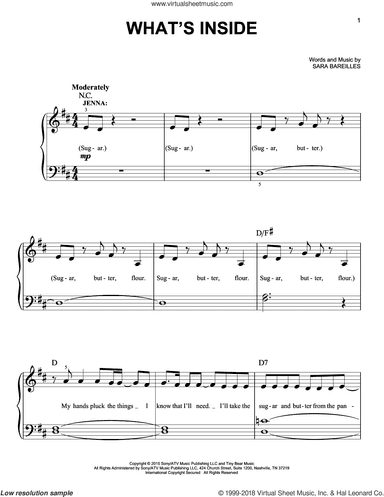 What's Inside (from Waitress The Musical)
