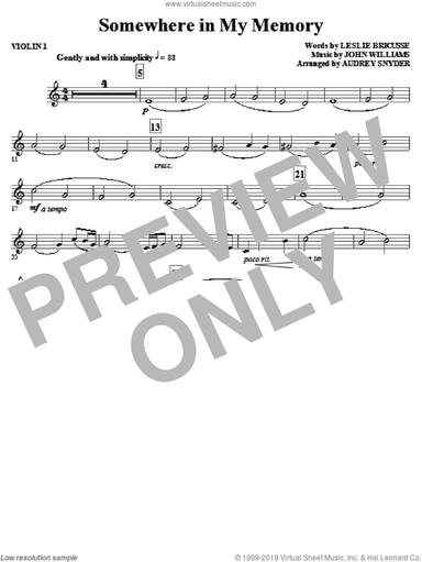 Somewhere in My Memory (arr. Audrey Snyder)