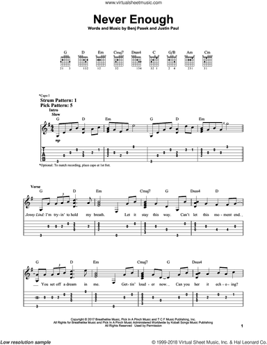 Never Enough (from The Greatest Showman)