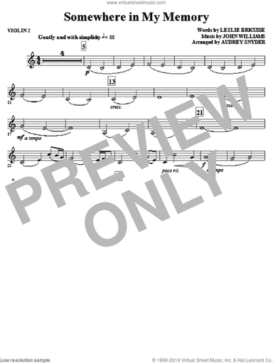 Somewhere in My Memory (arr. Audrey Snyder)