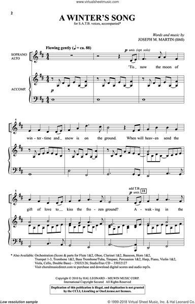 A Winter's Song (from Winter's Grace)