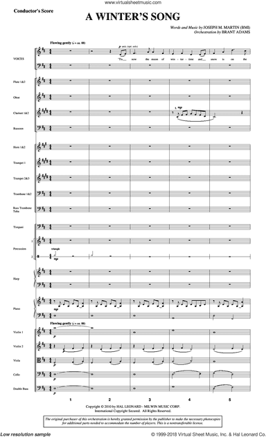 A Winter's Song (from Winter's Grace) (COMPLETE)