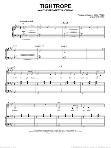 Tightrope (from The Greatest Showman)