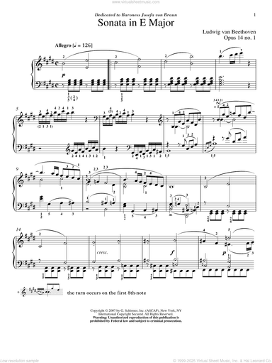 Piano Sonata No. 9, Op. 14, No. 1