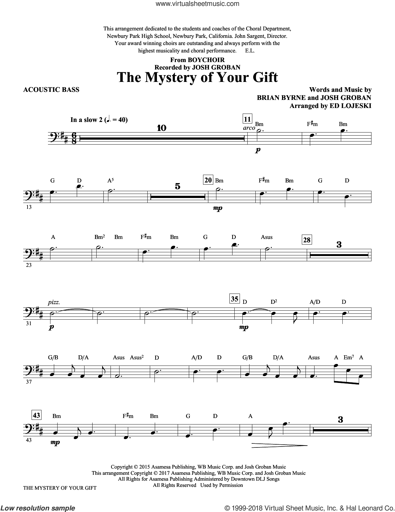The Mystery of Your Gift (complete set of parts)